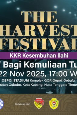 City Harvest Church Gelar Kebaktian Kesembuhan Ilahi “The Harvest Festival” di Kupang, Targetkan 20.000 Jemaat Setiap Malam