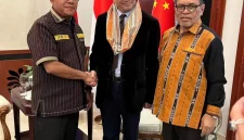 Gubernur Nusa Tenggara Timur (NTT), Emanuel Melkiades Laka Lena, menjajaki peluang kerja sama subnasional dengan Pemerintah Tiongkok.Foto: NTTHits. com