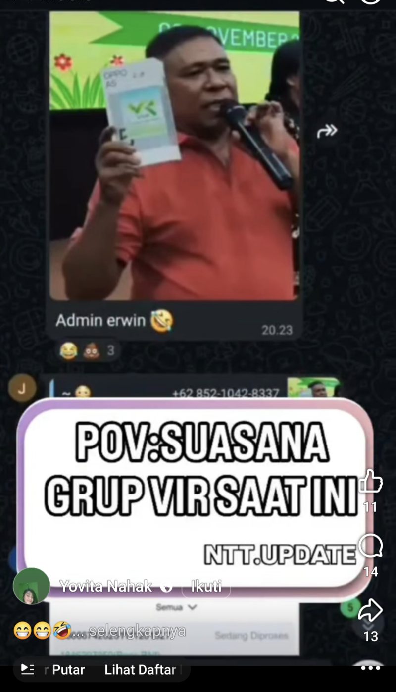 Korban VIR curhat di media sosial. Salah satunya adalah pegawai koperasi. Ia menggunakan dana nasabah untuk main investasi bodong. Foto:tangkapan layar