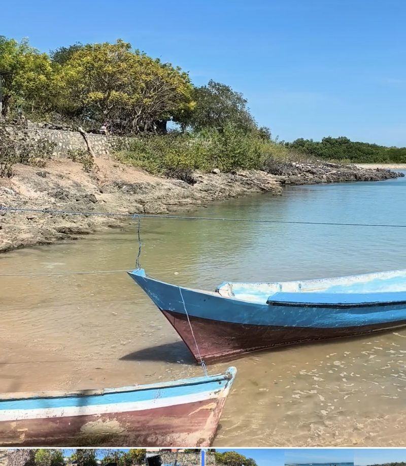 Pesisir Pantai Batubao, Desa Tesabela, Kecamatan Kupang Barat, Kabupaten Kupang. Warga Tesabela sebagian besar merupakan nelayan tradisional