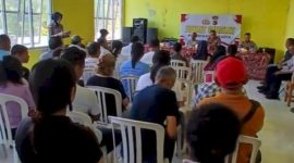 Jumat Curhat Polsek Maulafa yang berlangsung di Kantor Camat Maulafa, 31/10/2025. Foto : tribaratanewskupangkota