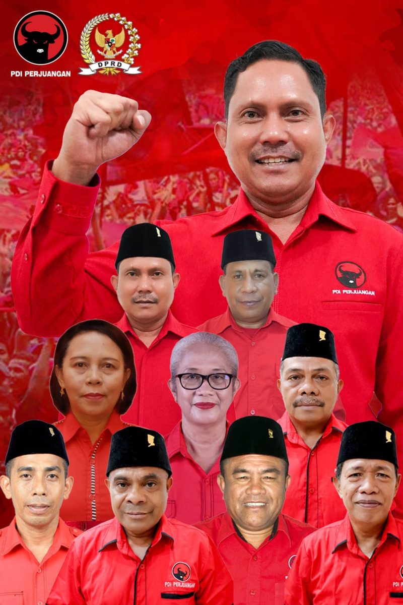 Fraksi PDI Perjuangan DPRD NTT/kolase : Beno Brewon