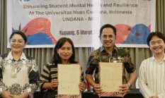 Perkuat Ketahanan Mental Mahasiswa, Undana  Jalin Kolaborasi Global