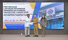 Wali Kota Kupang Wakili 15 Kepala Daerah NTT saat Penyerahan LKPD 2025 ke BPK