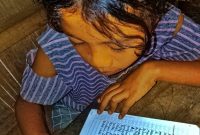 Myscha, murid kelas 5 SDI Compang Ngeles, Desa Rana Gapang, Kecamatan Elar, Kabupaten Manggarai Timur 