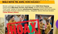 Pemkot Kupang Bantah Undangan Walikota Tel Aviv, Foto Ternyata Rekayasa