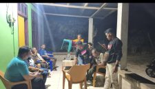 Kuasa hukum keluarga Tiluata, Arif Rahman, SH dari Kantor Hukum Edward Alfons Theorupun & Partners ketika memberikan keterangan pers kepada sejumlah awak media 