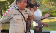 Walau 2 Anggotanya Terluka, Polda NTT Utamakan Pendekatan Humanis Saat Amankan Demonstrasi