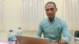 Pakar Hukum Pidana sekaligus akademisi Fakultas Hukum Universitas Katolik Widya Mandira, Dr. Mikhael Feka/Foto : Dule Dubu