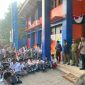 Aparat kepolisian Kupang Kota turun amankan tawuran antar pelajar di SMKN 3 Kupang.Foto: Humas Polres Kupang Kota 