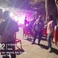 Aparat Polsek Maulafa, Polres Kupang Kota ketika melakukan penertiban dua tempat pesta yang menggangu ketertiban warga.Foto : David L