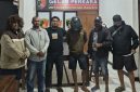 Tim Black Panter Polsek Maulafa, Polres Kupang Kota berhasil mengamankan terduga pelaku pornoaksi di Fatukoa Kota Kupang. Foto : Humas Polsek Maulafa/DL