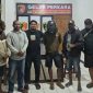 Tim Black Panter Polsek Maulafa, Polres Kupang Kota berhasil mengamankan terduga pelaku pornoaksi di Fatukoa Kota Kupang. Foto : Humas Polsek Maulafa/DL